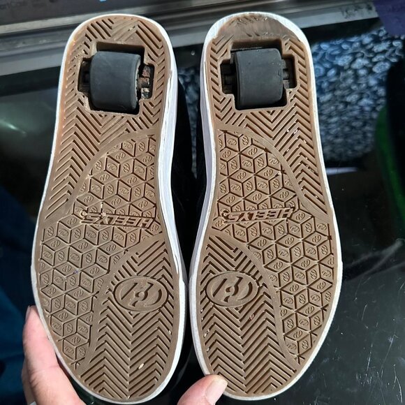 Heelys Black Big Kids Roller Shoes Black White Big boy Size 5 - Picture 14 of 14